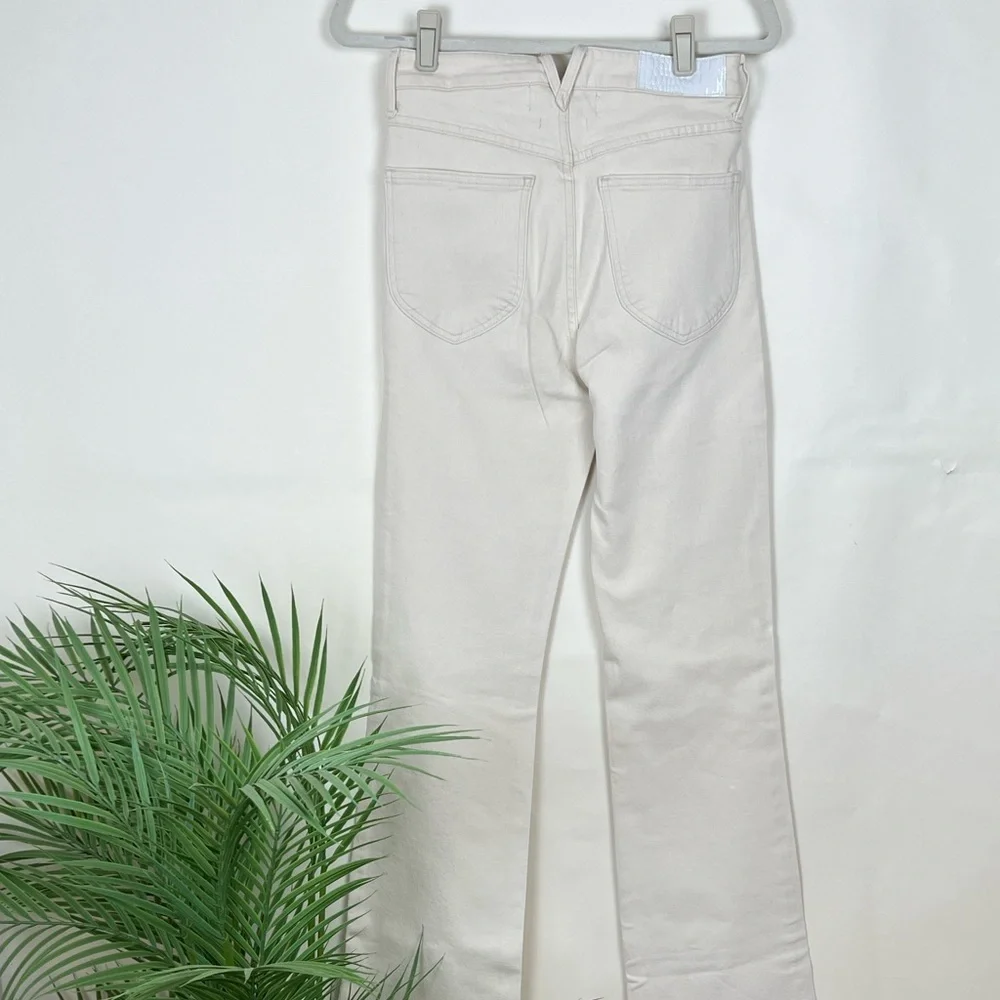 NWT SPRWMN x Revolve Micro Flare Denim Jeans - Picture 4 of 11